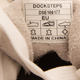 RRP €105 DOCKSTEPS Leather Sneakers Size 37 UK 4 US 6.5 Debossed Logo Grainy gallery photo number 7