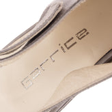 RRP €160 GARRICE Satin Slingback Sandals EU 40 UK 7 US 10 Platform Made in Italy gallery photo number 8