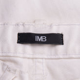 I'M BRIAN Gabardine Trousers Size 8Y Stretch Ripped Style Made in Italy gallery photo number 4