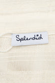 SPLENDID Shirt Dress Size S White Linen Blend Inner Slip Long Sleeve Collared gallery photo number 6