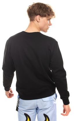 RRP €125 OMC Sweatshirt Size S Embroidered Front Crew Neck HANDMADE in Italy gallery photo number 4