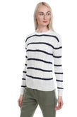 RAILS Jumper Size XS Cable-Knit Striped Pattern Sleeve Crew Neck gallery photo number 3