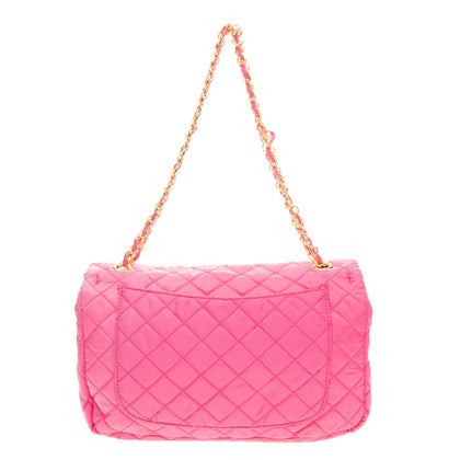 SWEET MATILDA Bag Quilted Studded Woven Chain Strap Turnlock Flap gallery photo number 3