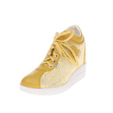 RRP €150 RUCOLINE Sneakers EU 40 UK 7 US 10 Contrast Leather Hidden Heel Lace gallery photo number 1