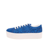 RRP €120 FLORENS Sneakers Size 40 UK 7 US 10 Floral Lattice Lace Flatform Sole gallery photo number 4