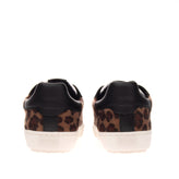 LOLWAY Sneakers Size 39 UK 6 US 9 Faux Fur Leopard Pattern Studded Low Top gallery photo number 6