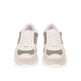 RRP €225 LOVE MOSCHINO Mesh Sneakers Size 37 UK 4 US 7 Heart Patch Chunky Sole gallery photo number 3