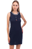 BLUGIRL BLUMARINE Nightdress Size 40 / XS Stretch Lace Trim Rhinestoned Logo gallery photo number 2
