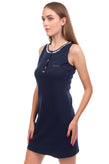 BLUGIRL BLUMARINE Nightdress Size 40 / XS Stretch Lace Trim Rhinestoned Logo gallery photo number 3