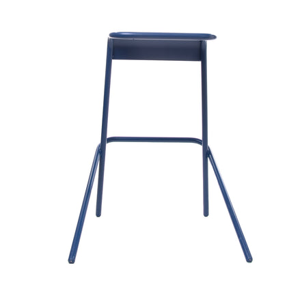 RRP €315 CAPPELLINI ALODIA Metal Barstool Matte Finishing Design By Todd Bracher gallery photo number 3