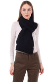 RRP €135 CERRUTI 1881 Long Rectangle Scarf Cashmere Angora & Wool Blend Braided gallery photo number 6