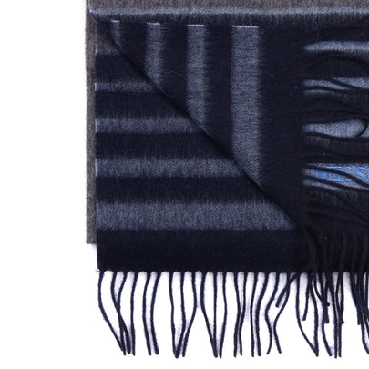 RRP €360 MISSONI 100% Wool Long Felt Shawl Wrap Scarf Fringe Edges Made in Italy