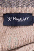 RRP €120 HACKETT Wool Henley Jumper Size S Thin Embroidered Logo Elbow Patch gallery photo number 6