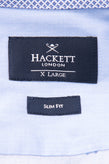 RRP €120 HACKETT Shirt Size XL Floral Fil Coupe Insert Slim Fit Made in Portugal gallery photo number 7