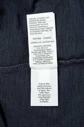 J.CREW T-Shirt Top Size XS Garment Dye Slub Yarn Chest Pocket Crew Neck gallery photo number 9