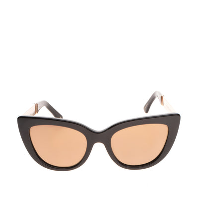 RRP €150 SUNDAY SOMEWHERE Cat Eye Sunglasses HANDCRAFTED Mirrored