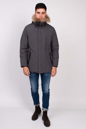 RRP €215 HENRY COTTON'S Parka Jacket Size L Padded Full Zip Drawcord Hood gallery photo number 1