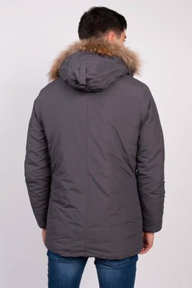 RRP €215 HENRY COTTON'S Parka Jacket Size L Padded Full Zip Drawcord Hood gallery photo number 5