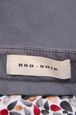 RRP €115 BRO-SHIP Chino Trousers Size 30 Stretch Garment Dye Logo Made in Italy gallery photo number 6