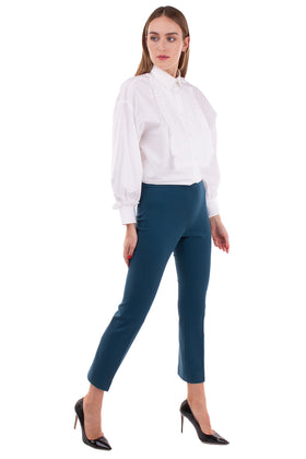 RRP €230 PIAZZA SEMPIONE Tailored Trousers Size IT 40 / XS Wool Blend gallery photo number 2
