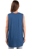 RRP €205 TOY G Longline Vest Top Size S-M Coated Front Round Made in Italy gallery photo number 4