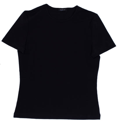 PHARD T-Shirt Top Size 8Y Black Short Sleeve Crew Neck Made in Italy gallery photo number 3