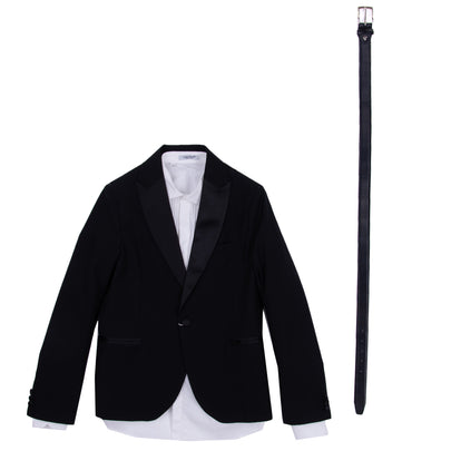 RRP €250 MACLEOD Blazer Jacket & Shirt Set Size 14Y Fully Lined Made in Italy