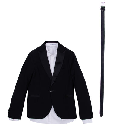 RRP €250 MACLEOD Blazer Jacket & Shirt Set Size 14Y Fully Lined Made in Italy gallery photo number 1