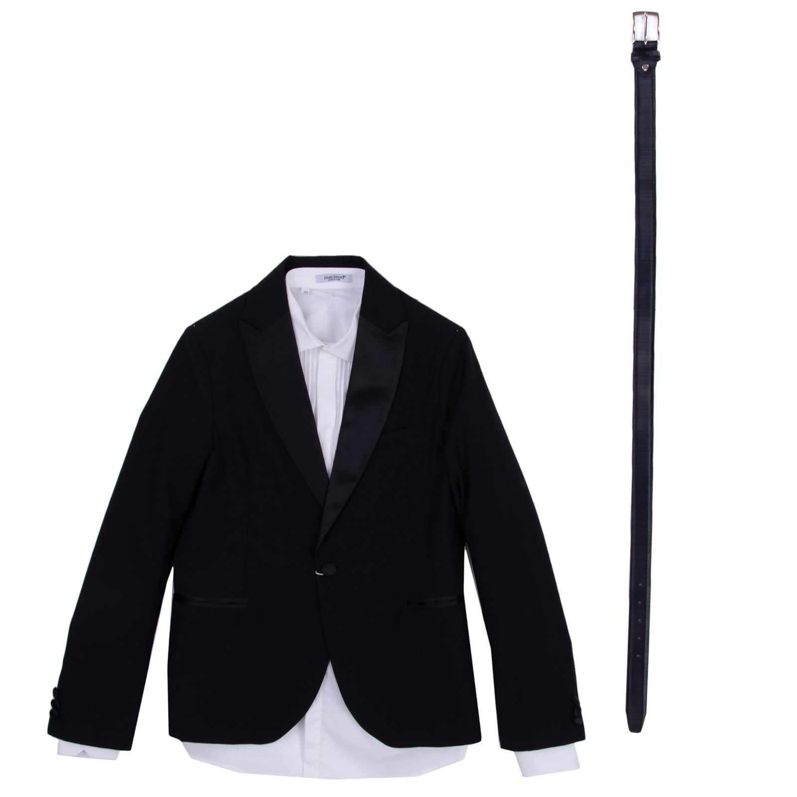 RRP €250 MACLEOD Blazer Jacket & Shirt Set Size 14Y Fully Lined Made in Italy gallery main photo