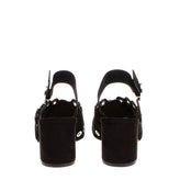 RRP €125 SAM EDELMAN Suede Leather Slingback Sandals EU37.5 UK5.5 US7.5 Grommets gallery photo number 7