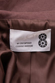 RRP €150 8 Linen Blazer Jacket Size 44 Brown Double Breasted Made in Italy gallery photo number 7