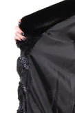 RRP €665 AINEA Faux Fur Coat Size 40 / S Lame Knitted Inserts Made in Italy gallery photo number 6