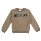 !M?ERFECT Sweatshirt Size XS / 8Y Embellished Front Made in Italy gallery photo number 1