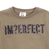 !M?ERFECT Sweatshirt Size XS / 8Y Embellished Front Made in Italy gallery photo number 3
