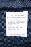 STEFAN BRANDT Polo Shirt Size M HANDMADE Split Hem Short Sleeve Half Button gallery photo number 7