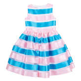 RRP €205 PETIT Fit & Flare Dress Size 34 / 9Y Fully Lined Colour Block gallery photo number 1