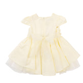 RRP €140 PETIT Fit & Flare Dress Size 9M Tulle Inserts Rhinestone Made in Italy gallery photo number 2