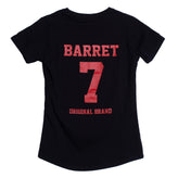JOE BARRET FIRENZE T-Shirt Top Size 8Y Two Tone Coated Back gallery photo number 1