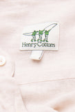 RRP €195 HENRY COTTON'S Shirt Size 40 / M Linen Blend Round Hem Grandad Collar gallery photo number 6