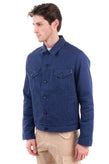 RRP €110 8 Gabardine Work Jacket Size XXL Garment Dye Collared Made in Italy gallery photo number 5