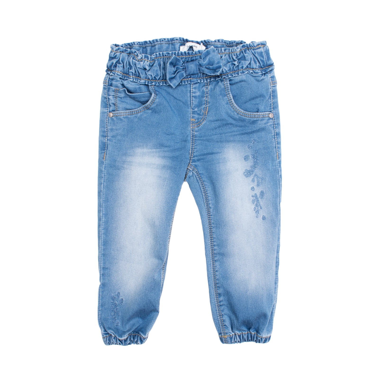 NAME IT Trousers Size 9-12M Faded Effect gallery main photo