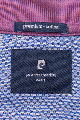 PIERRE CARDIN Polo Shirt Size M Embroidered Logo Split Hem Short Sleeve Collared gallery photo number 7