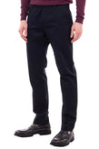 RRP €105 MYTHS Chino Trousers Size 50 / L Dark Blue Garment Dye Zip Fly gallery photo number 4