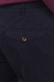 RRP €105 MYTHS Chino Trousers Size 50 / L Dark Blue Garment Dye Zip Fly gallery photo number 6