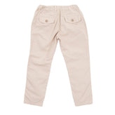8 Chino Trousers Size 5Y Beige Garment Dye Elasticated Waist Made in Italy gallery photo number 2