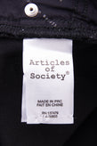 ARTICLES OF SOCIETY Skinny Jeans Size 28 Stretch Garment Dye Ripped Frayed gallery photo number 8