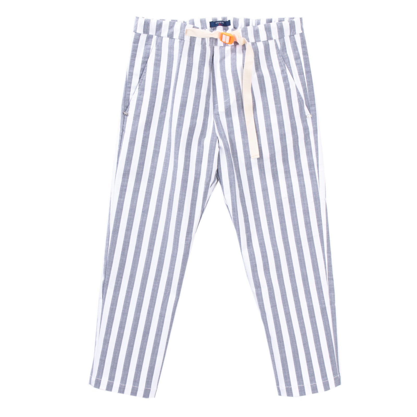 ENTRE AMIS GARCON Trousers Size 6Y Striped Made in Italy gallery main photo