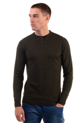 RRP €120 LIU JO UOMO Jumper Size S Thin Knit Raw Edges Long Sleeve Crew Neck gallery photo number 2