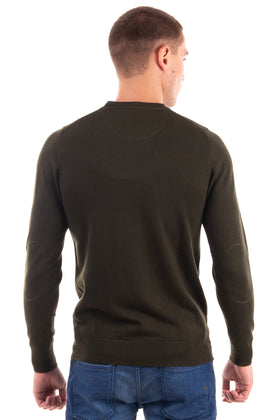 RRP €120 LIU JO UOMO Jumper Size S Thin Knit Raw Edges Long Sleeve Crew Neck gallery photo number 3