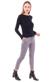 RRP €170 PT01 Tailored Trousers Size 40 S Wool Blend Flat Front Bobbling gallery photo number 2